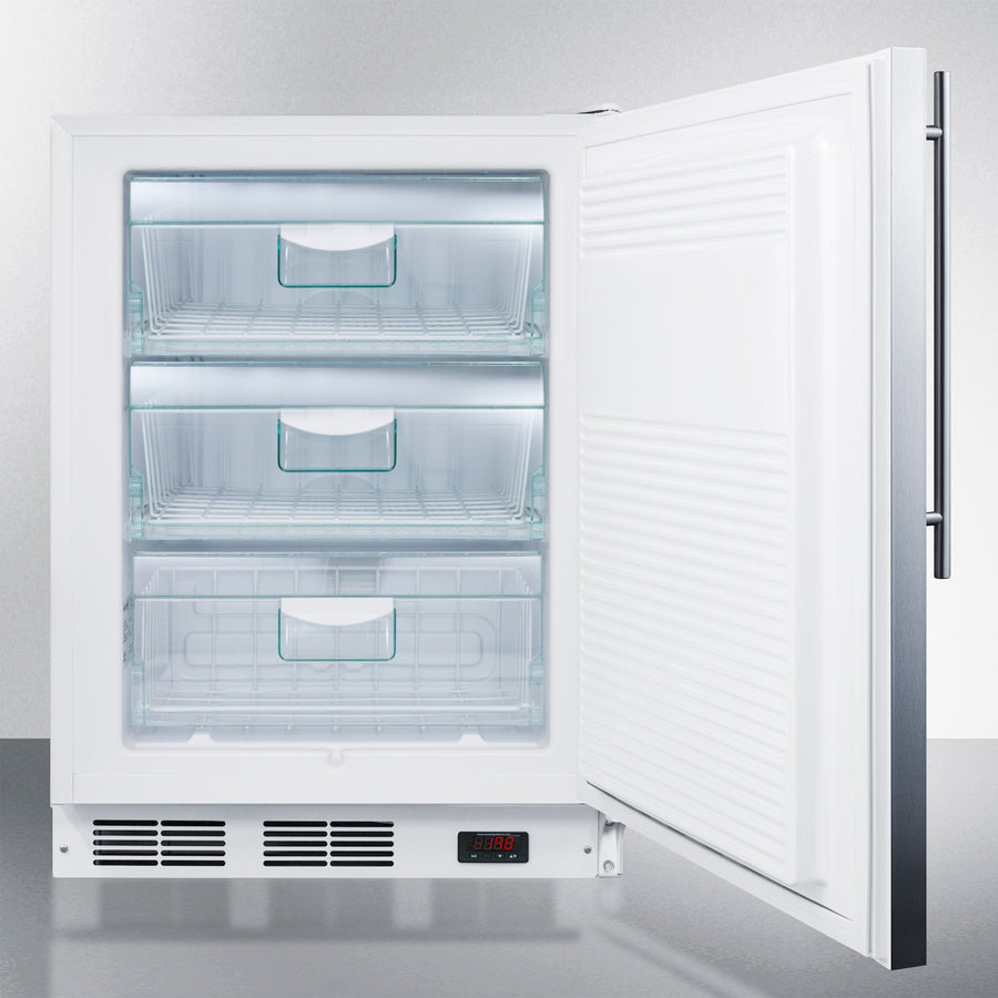 Accucold Summit - 24" Wide Built-In All-Freezer, ADA Compliant | VT65MLBISSHVADA