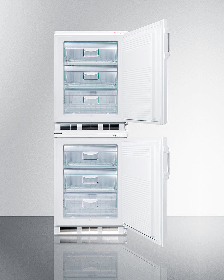 Accucold Summit - 24" Wide Stacked All-Freezers | VT65MLSTACK