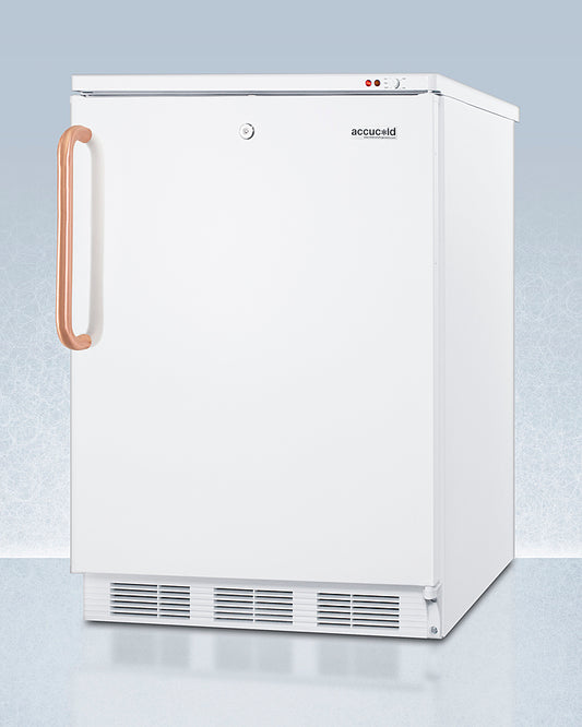 Accucold Summit - 24" Wide All-Freezer with Antimicrobial Pure Copper Handle | VT65MLTBC