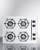 Summit - 24" Wide 4-Burner Gas Cooktop | WNL03P