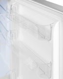 Summit - 21" Wide Built-In All-Refrigerator, ADA Compliant |  ALR46WSSHV