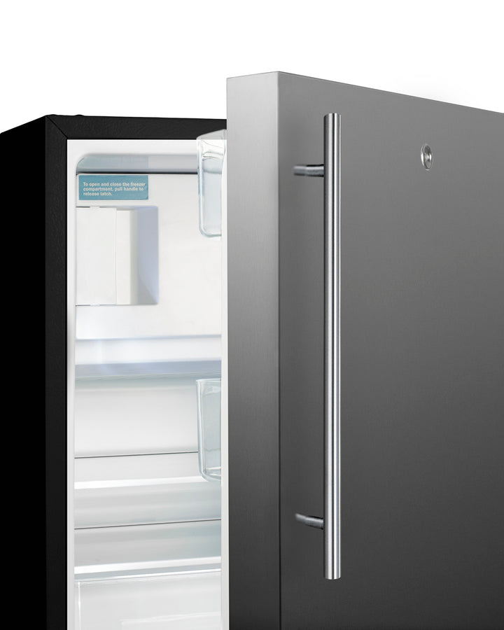 Summit - 20" Wide Built-in Refrigerator-Freezer, ADA Compliant | ALRF49BSSHV