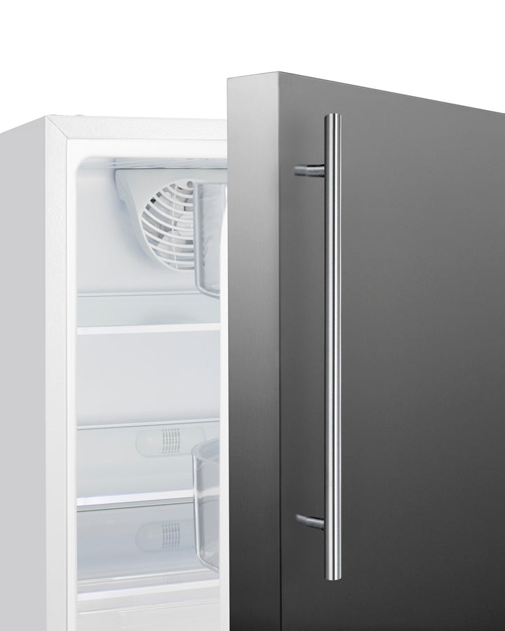 Summit - 21" Wide Built-In All-Refrigerator, ADA Compliant |  ALR46WSSHV