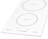 Summit - 12" Wide 208-240V 2-Zone Induction Cooktop | SINC2B231W