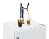 Summit Commercial - 24" Wide Built-In Cold Brew Coffee Kegerator, ADA Compliant