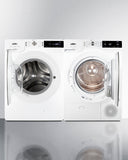 Summit - Washer/Heat Pump Dryer Combination | SLS24W3P