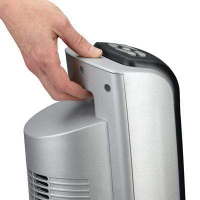 Lasko Ceramic Heater Lasko 23 In. Ceramic Tower Heater with Remote Control, Silver-Gray / Black