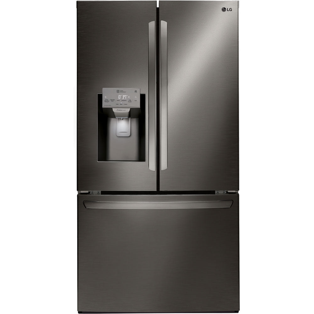 LG Electric Wall Oven and French Door Refrigerator Bundle