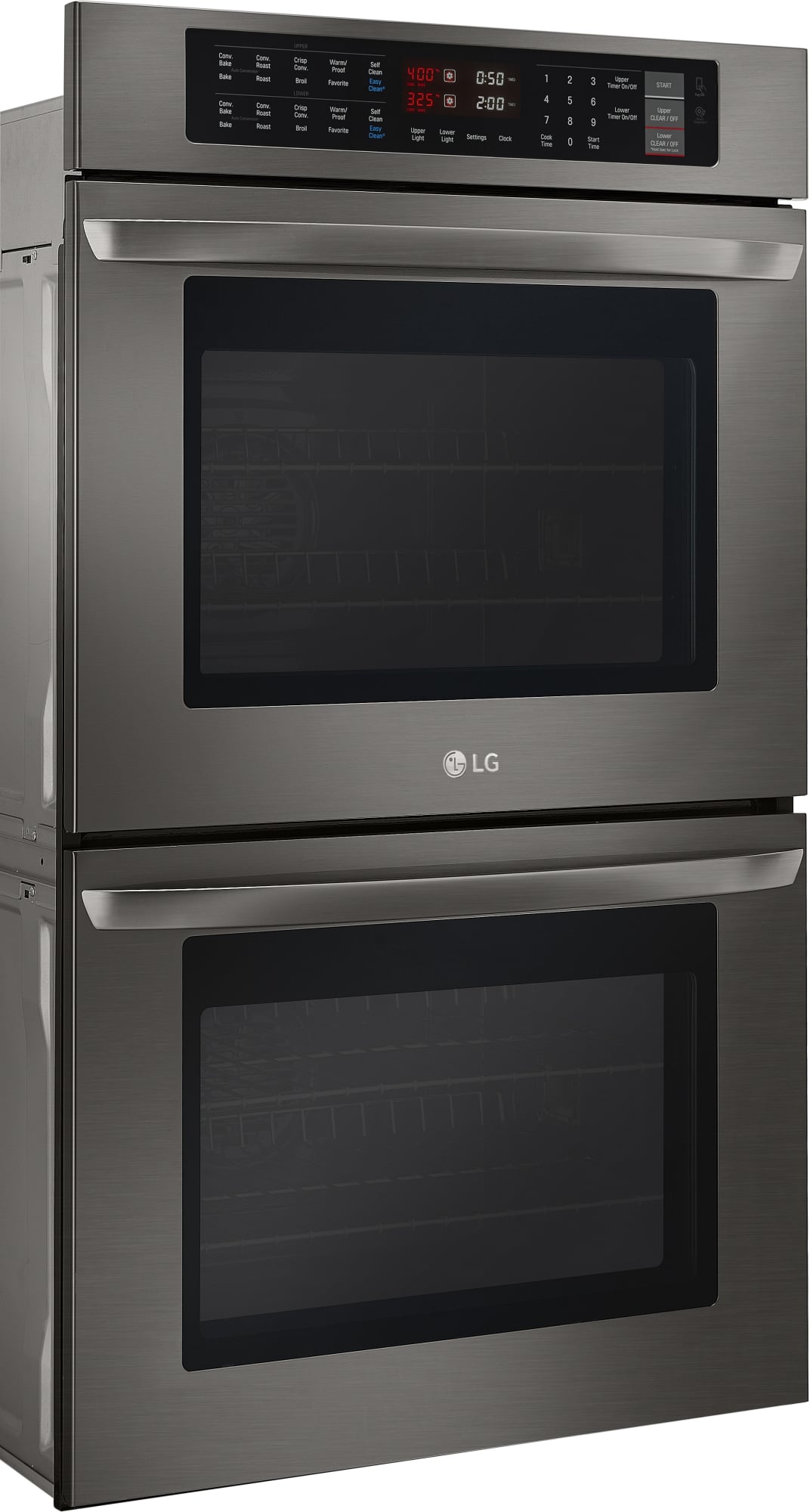 LG Electric Wall Oven and French Door Refrigerator Bundle
