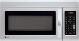 LG Over the Range Microwave and 6.3 CF Electric Single Oven Slide-In Range, Self Clean, ThinQ,Printproof