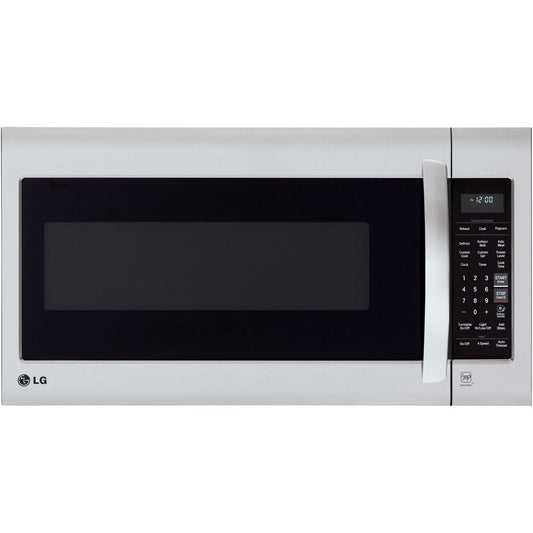 LG Over the Range Microwaves, 6.3 CF / 30 inch Dual Fuel Slide-In Range, ProBake Convection, ThinQ, and Wall Mounted Range Hood Bundle