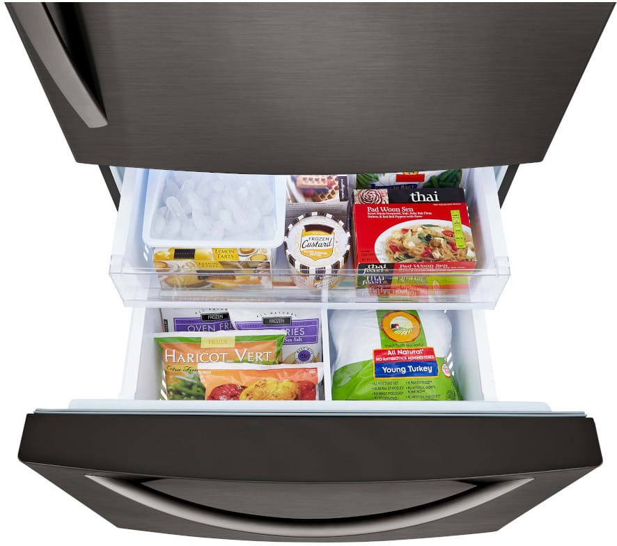 LG Bottom Freezer Refrigerators LRDCS2603D