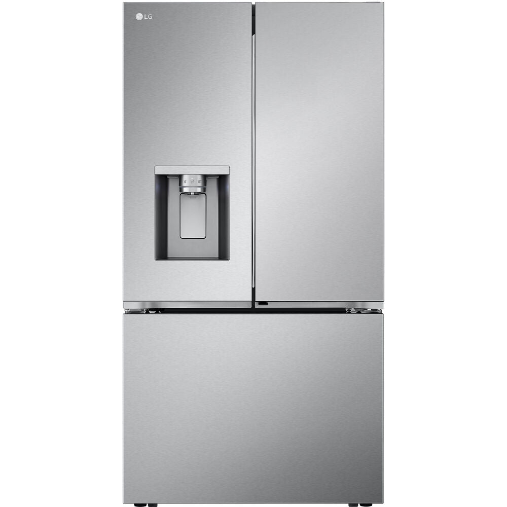 LG - 26 CF Counter Depth 3 Door French Door, Ice and Water w/ 4 Types of IceRefrigerators - LRYXC2606S