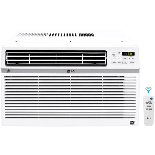 LG - 24,500 BTU Window Air Conditioner w/Wifi Controls | LW2521ERSM