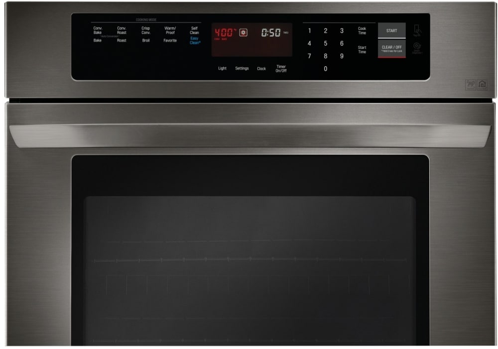 LG Electric Wall Oven LWS3063BD and Gas Range Bundle