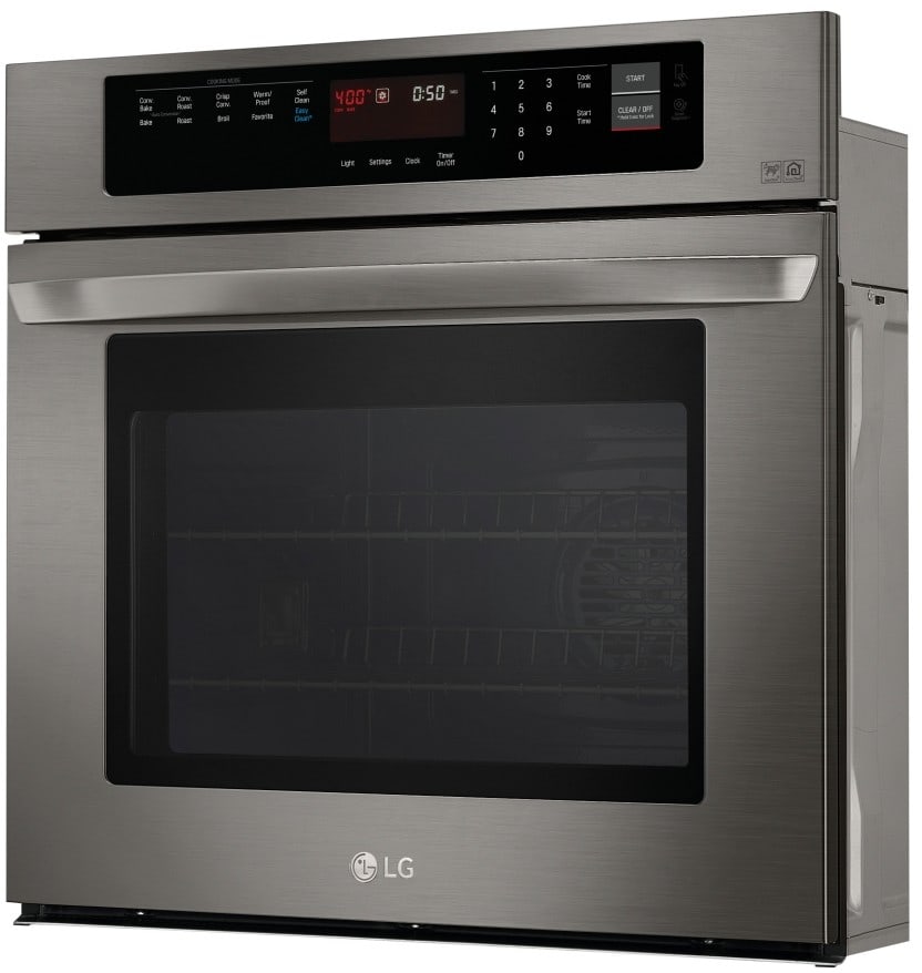 LG Electric Wall Oven LWS3063BD and Gas Range Bundle