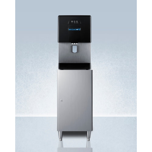 Accucold Summit - 17" Cabinet for Select Ice/Water Dispensers, in Stainless Look | AIWDCAB1