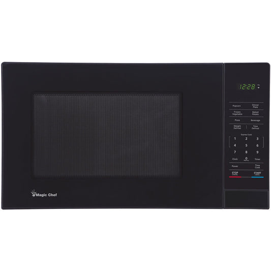 Magic Chef - 1.1 Cu Ft Countertop 1000 Watt Digital Touch - Countertop - MC110MB