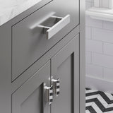 Water Creation | 24 Inch Cashmere Grey Single Sink Bathroom Vanity From The Madison Collection | MS24CW01CG-000000000