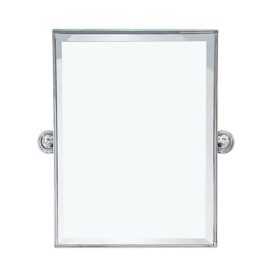 Water Creation | Metal Retangular Mirror 18" X 24" In Chrome Finish | EMPIRE-M-1824-01