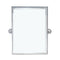 Water Creation | Metal Retangular Mirror 18" X 24" In Chrome Finish | EMPIRE-M-1824-01