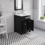 Water Creation | 24 Inch Espresso Single Sink Bathroom Vanity With Faucet From The Madison Collection | MS24CW01ES-000BX0901