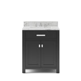 Water Creation | 30 Inch Espresso Single Sink Bathroom Vanity With Faucet From The Madison Collection | MS30CW01ES-000BX0901