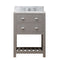 Water Creation | 24 Inch Cashmere Grey Single Sink Bathroom Vanity From The Madalyn Collection | MA24CW01CG-000000000