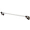 Water Creation | Elegant Glass Series 24 Inch Towel Bars in Oil-rubbed Bronze Finish | BA-0002-03