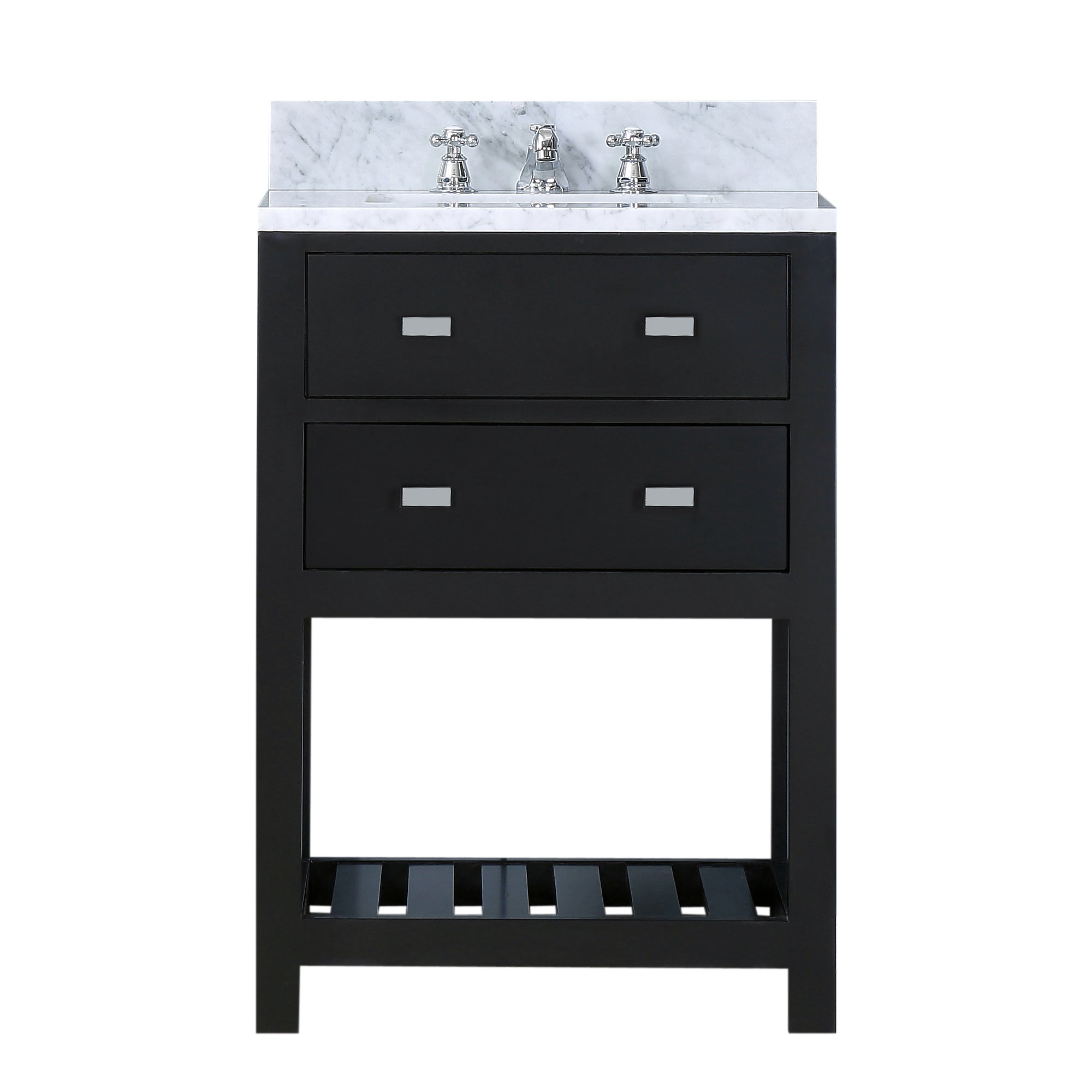 Water Creation | 24 Inch Espresso Single Sink Bathroom Vanity With Faucet From The Madalyn Collection | MA24CW01ES-000BX0901