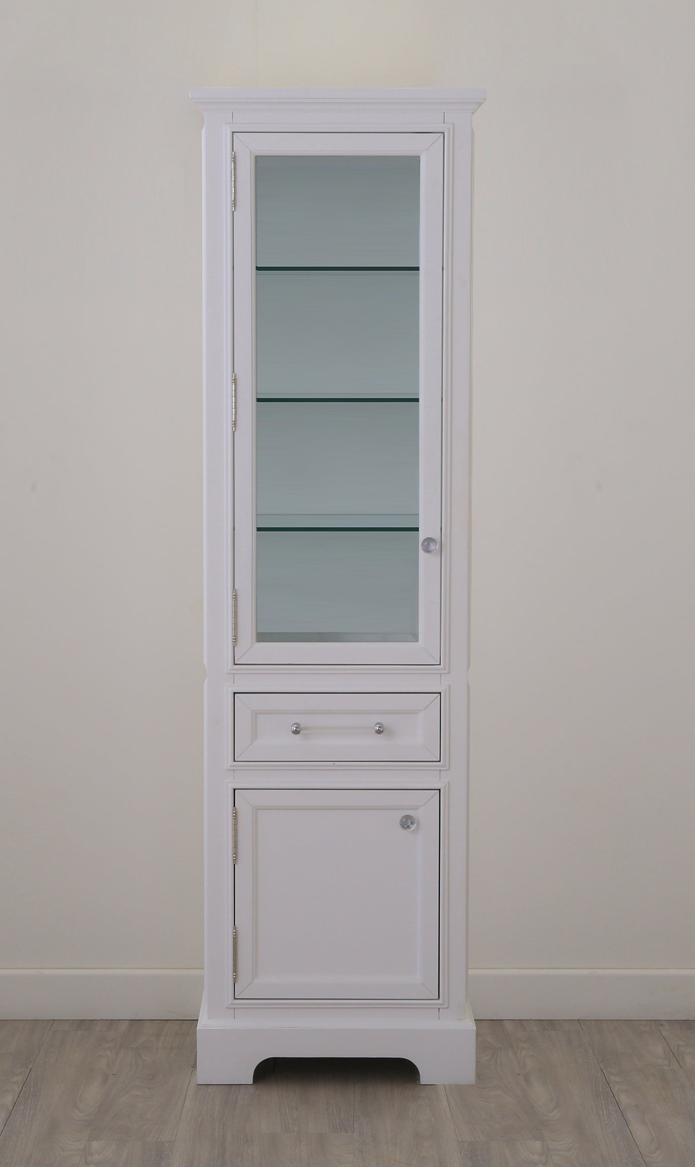 Water Creation | Derby Collection Linen Cabinet In White | DERBY-LC-W