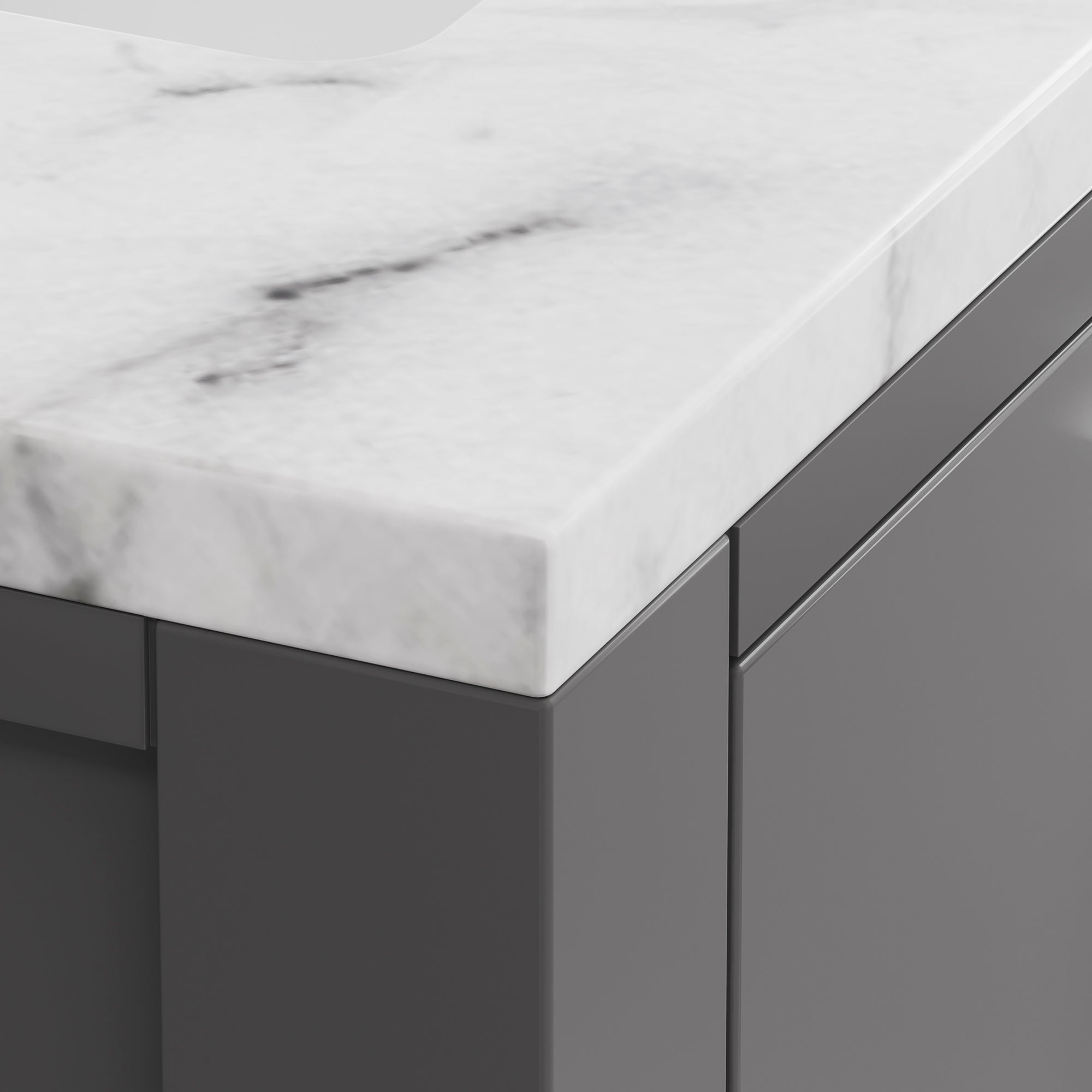 Water Creation | 30 Inch Cashmere Grey Single Sink Bathroom Vanity From The Madison Collection | MS30CW01CG-000000000