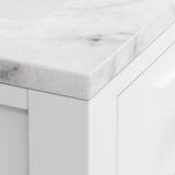 Water Creation | 24 Inch Pure White Single Sink Bathroom Vanity From The Madison Collection | MS24CW01PW-000000000