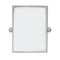 Water Creation | Metal Retangular Mirror 18" X 24" In Polished Nickel Finish | EMPIRE-M-1824-05