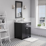 Water Creation | 30 Inch Espresso Single Sink Bathroom Vanity With Faucet From The Madison Collection | MS30CW01ES-000BX0901