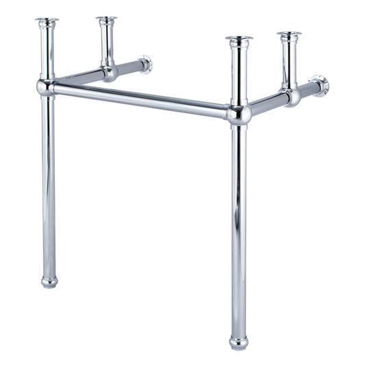 Water Creation | Embassy 30 Inch Wide Single Wash Stand Only in Chrome Finish | EB30A-0100