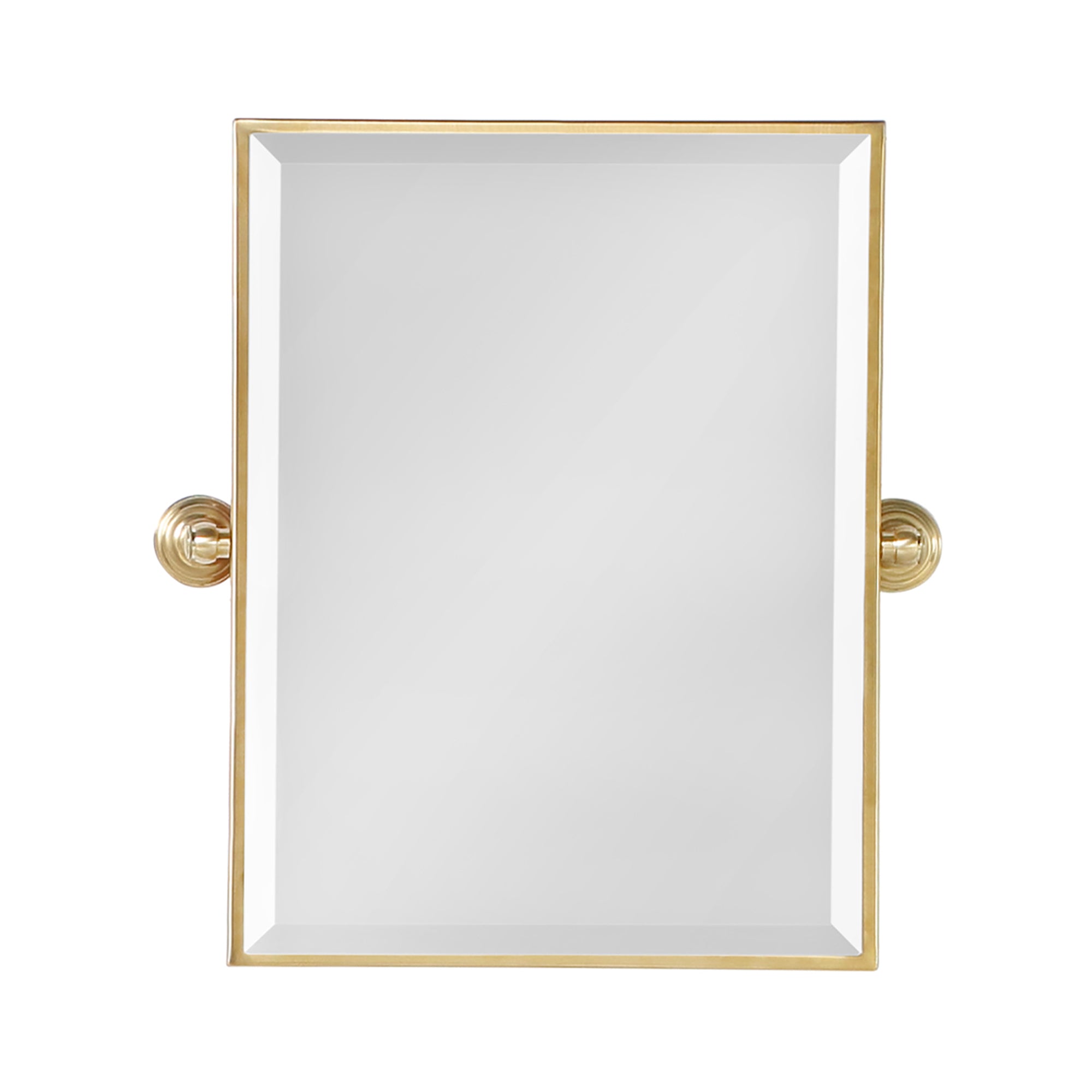 Water Creation | Metal Retangular Mirror 18" X 24" In Gold Finish | EMPIRE-M-1824-06