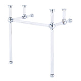 Water Creation | Empire 30 Inch Wide Single Wash Stand and P-Trap included in Chrome Finish | EP30B-0100