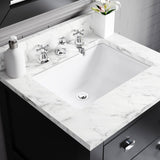 Water Creation | 24 Inch Espresso Single Sink Bathroom Vanity With Faucet From The Madalyn Collection | MA24CW01ES-000BX0901