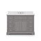 Water Creation | 48 Inch Cashmere Grey Single Sink Bathroom Vanity From The Derby Collection | DE48CW01CG-000000000