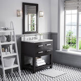 Water Creation | 30 Inch Espresso Single Sink Bathroom Vanity From The Madalyn Collection | MA30CW01ES-000000000