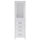 Water Creation | Madison Collection Linen Cabinet In White | MADISON-LC-W