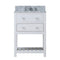 Water Creation | 24 Inch Pure White Single Sink Bathroom Vanity From The Madalyn Collection | MA24CW01PW-000000000