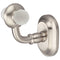 Water Creation | Elegant Matching Glass Series Robe Hooks in Brushed Nickel Finish | BA-0006-02