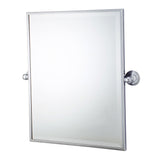 Water Creation | Metal Retangular Mirror 18" X 24" In Chrome Finish | EMPIRE-M-1824-01