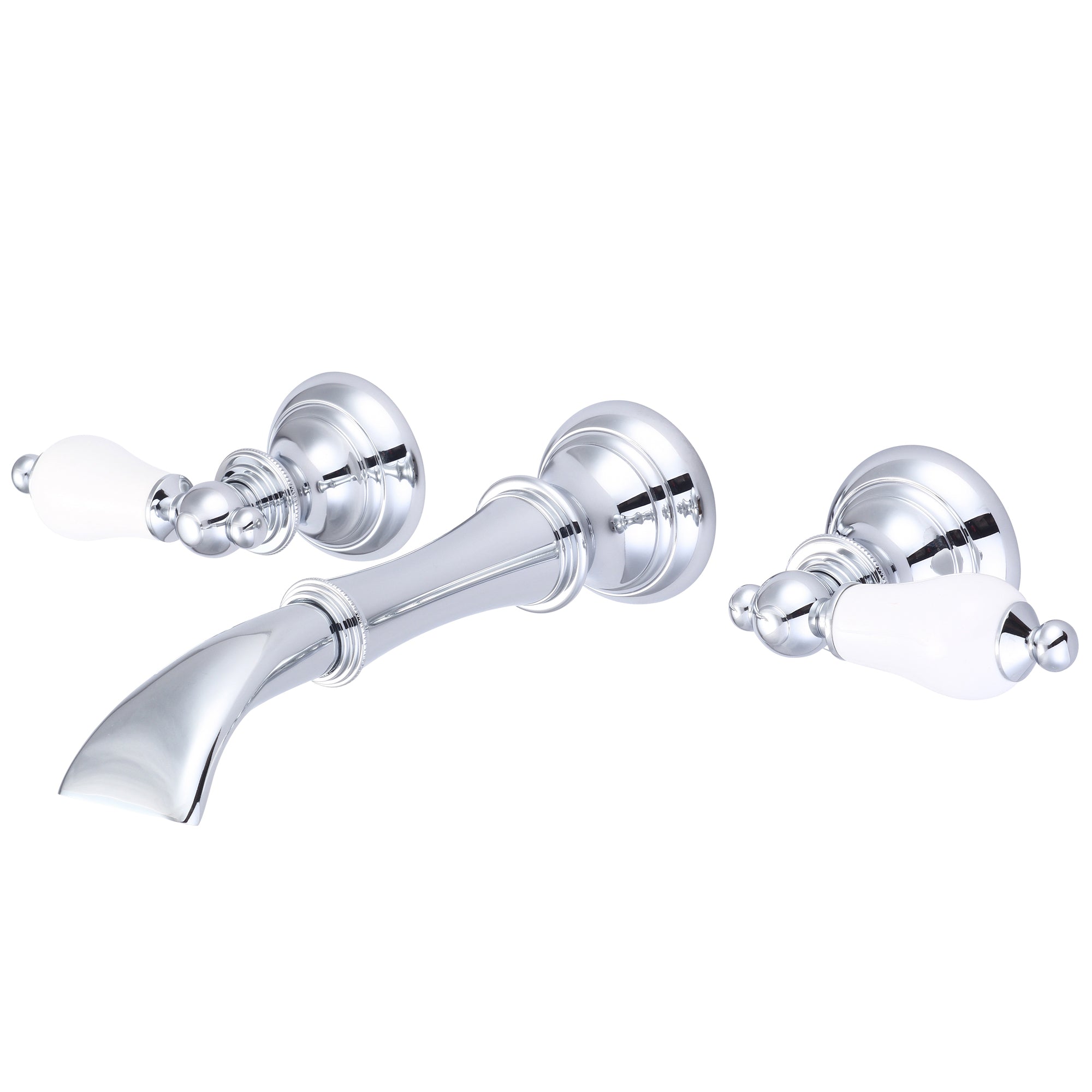Water Creation | Water Creation Waterfall Style Wall-mounted Lavatory Faucet in Chrome Finish | F4-0004-01-PL