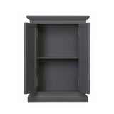 Water Creation | Derby Collection Wall Cabinet In Cashmere Grey | DERBY-TT-G