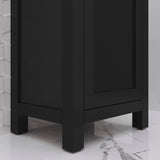 Water Creation | 18 Inch Espresso MDF Single Bowl Ceramics Top Vanity With Single Door From The MIA Collection | MI18CR01ES-000000000