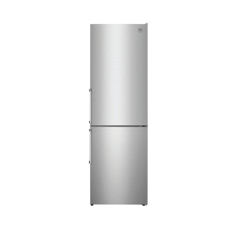 Bertazzoni | 24" Freestanding Bottom Mount Refrigerator - Reversible doors | REF24BMFXNV