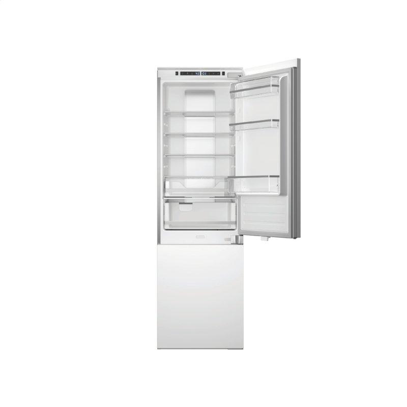 Bertazzoni | 24" Integrated Bottom Mount Refrigerator - Panel Ready - reversible doors | REF24BMBPNB
